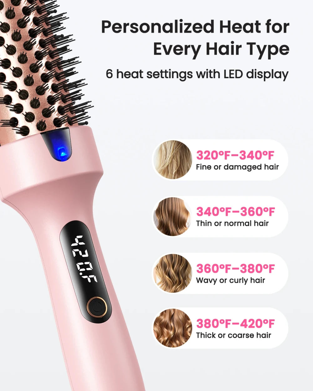 Thermal Blowout Round Brush
