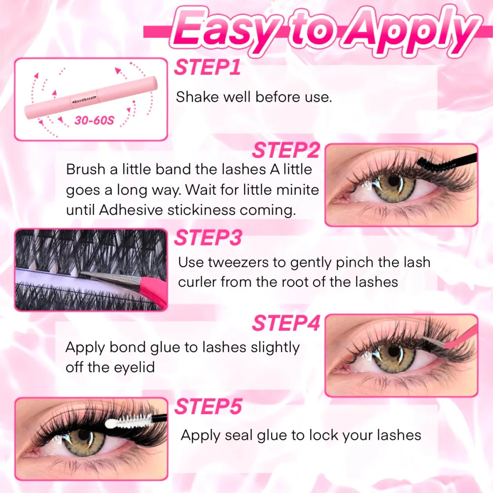 DIY Individual Eyelash Extension Kit