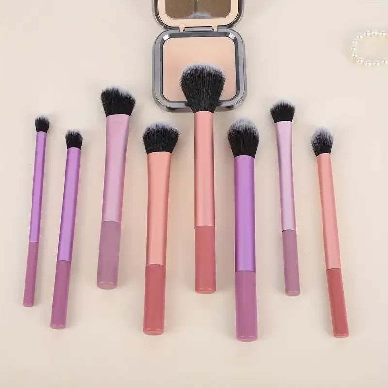 8-Piece Professional Makeup Brush Set