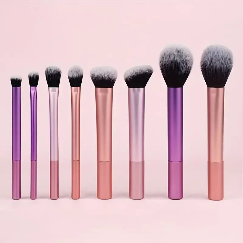 8-Piece Professional Makeup Brush Set